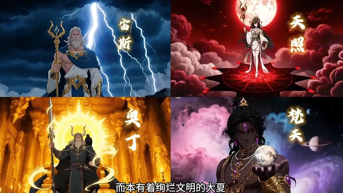 《神明擂台：谁说大夏无神》短剧全集免费看-动漫全59集高清在线播放-大夏神明热血竞技-夸克网盘资源下载